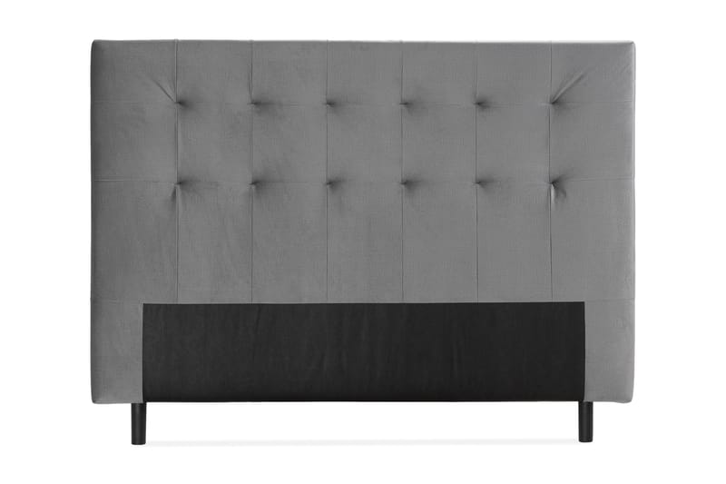 Happy Pluss Sengegavl 182x121 cm - Grå - Møbler - Senger - Sengetilbehør & sengegavl - Sengegavl