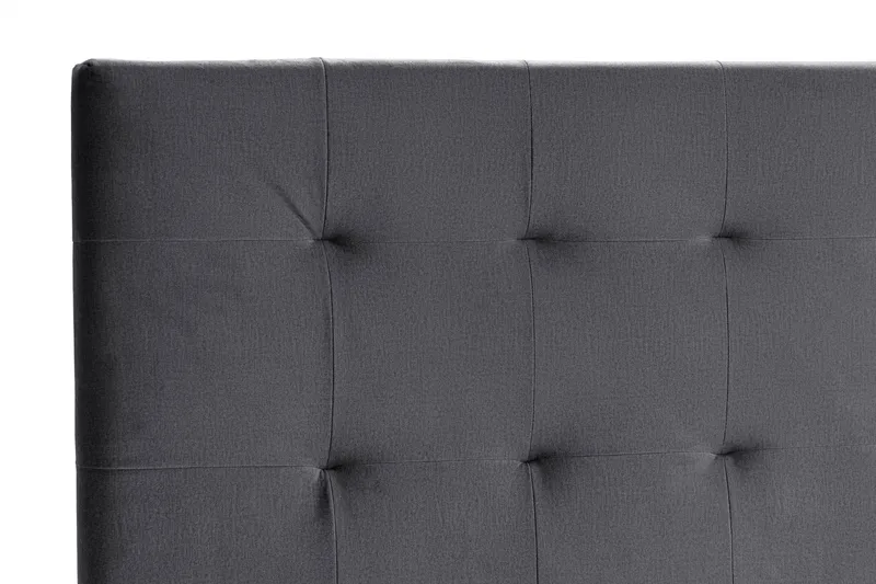 Happy Pluss Sengegavl 182x121 cm - Mørkegrå - Møbler - Senger - Sengetilbehør & sengegavl - Sengegavl