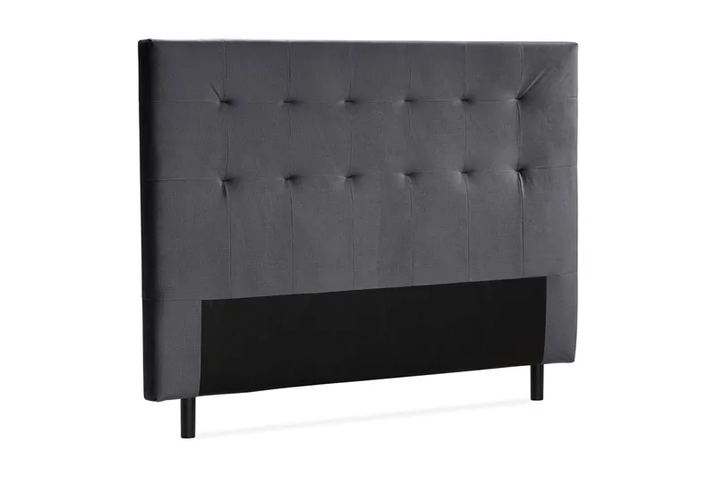 Happy Pluss Sengegavl 182x121 cm - Mørkegrå - Møbler - Senger - Sengetilbehør & sengegavl - Sengegavl