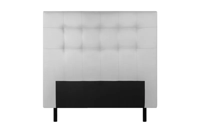 Happy Pluss Sengegavl 142x121 cm - Lysegrå - Møbler - Senger - Sengetilbehør & sengegavl - Sengegavl