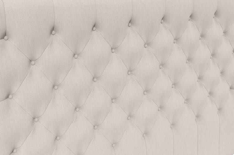 Hilton Lyx Sengegavl 210 cm Dypstiftet - Beige - Møbler - Senger - Sengetilbehør & sengegavl - Sengegavl