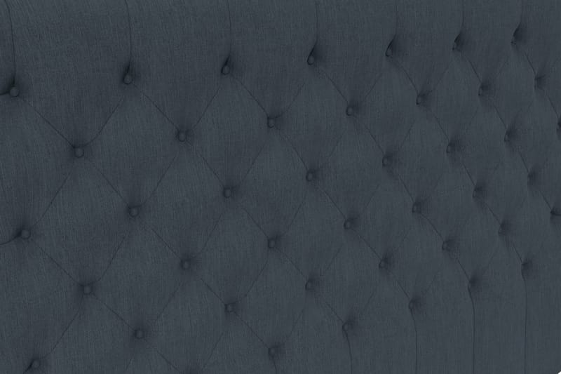 Hilton Lyx Sengegavl 210 cm Dypstiftet - Mørkeblå - Møbler - Senger - Sengetilbehør & sengegavl - Sengegavl