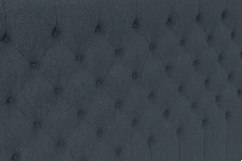 Hilton Lyx Sengegavl 210 cm Dypstiftet - Mørkeblå - Møbler - Senger - Sengetilbehør & sengegavl - Sengegavl