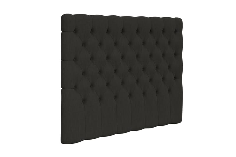 Hilton Lyx Sengegavl 210 cm Dypstiftet - Svart - Møbler - Senger - Sengetilbehør & sengegavl - Sengegavl