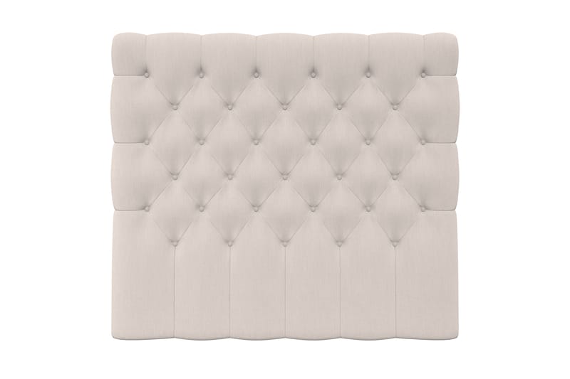 Hilton/Superior Sengegavl 120 cm Dypstiftet - Beige - Møbler - Senger - Sengetilbehør & sengegavl - Sengegavl