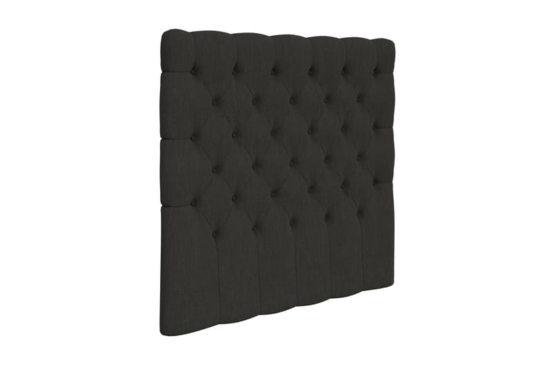 Hilton/Superior Sengegavl 140 cm Dypstiftet - Svart - Møbler - Senger - Sengetilbehør & sengegavl - Sengegavl