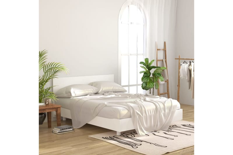 Sengegavl hvit 160x1,5x80 cm konstruert tre - Hvit - Møbler - Senger - Sengetilbehør & sengegavl - Sengegavl