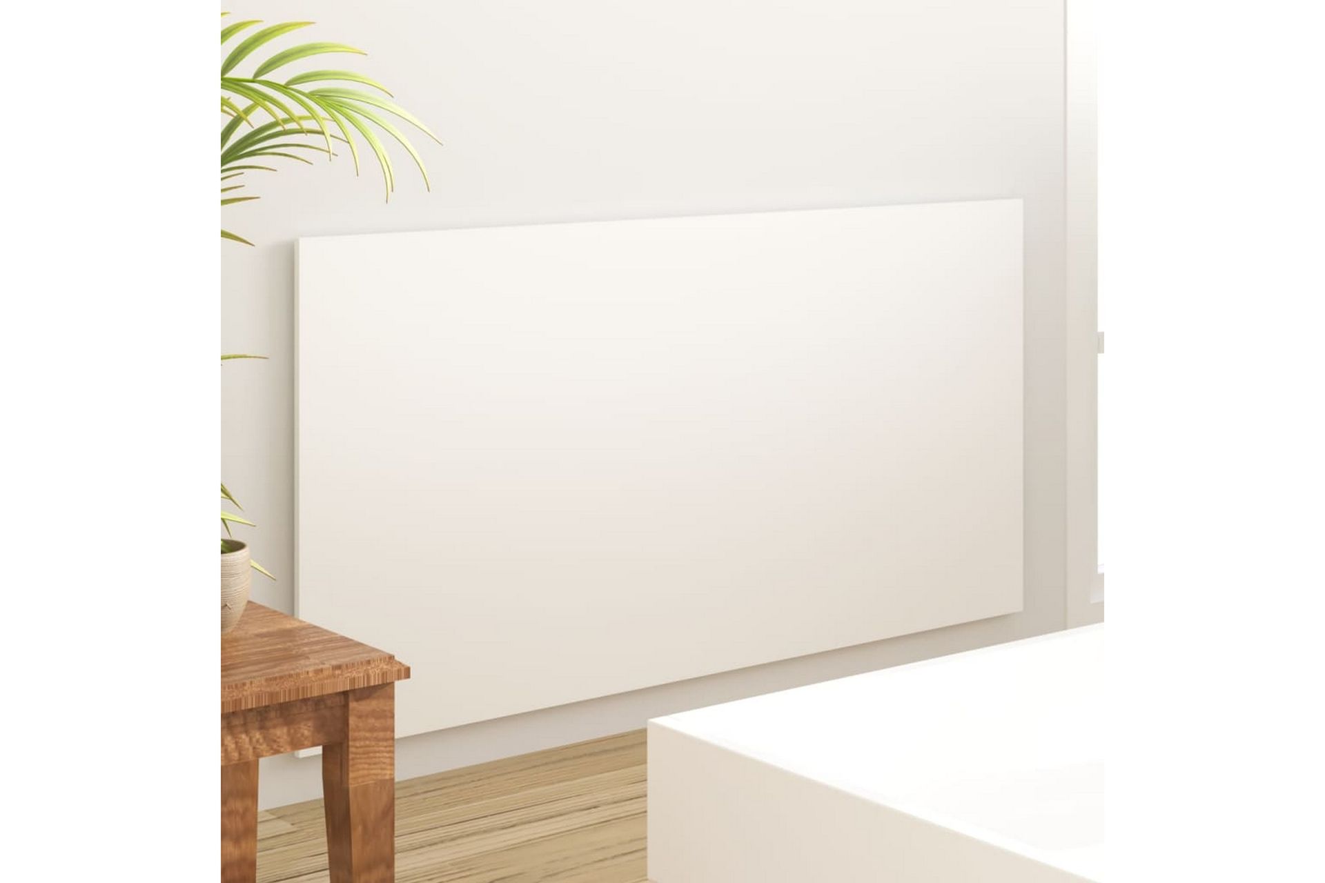 Sengegavl hvit 160x1,5x80 cm konstruert tre - Hvit - Møbler - Senger - Sengetilbehør & sengegavl - Sengegavl