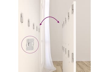 Sengegavl hvit 160x1,5x80 cm konstruert tre - Hvit - Møbler - Senger - Sengetilbehør & sengegavl - Sengegavl