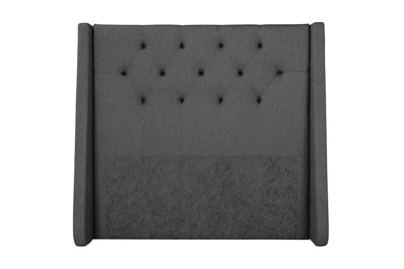 Imperia Sengegavl 140 cm - Grå - Møbler - Senger - Sengetilbehør & sengegavl - Sengegavl