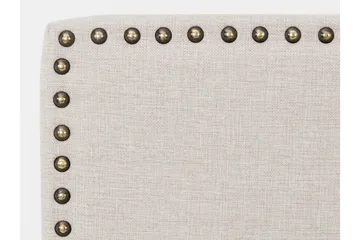 Jolie Sengegavl 145x120 cm Lav - Beige - Møbler - Senger - Sengetilbehør & sengegavl - Sengegavl