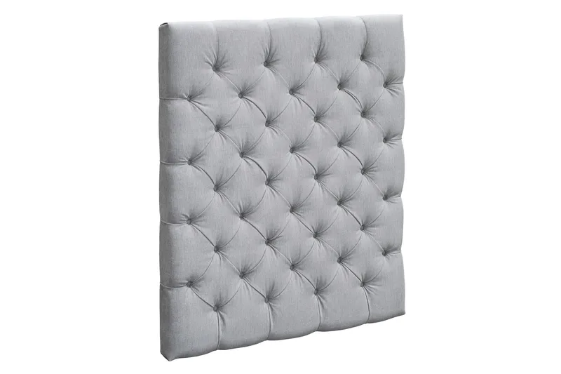 Joluma Sengegavl 105 Knapper - Lysegrå - Møbler - Senger - Sengetilbehør & sengegavl - Sengegavl