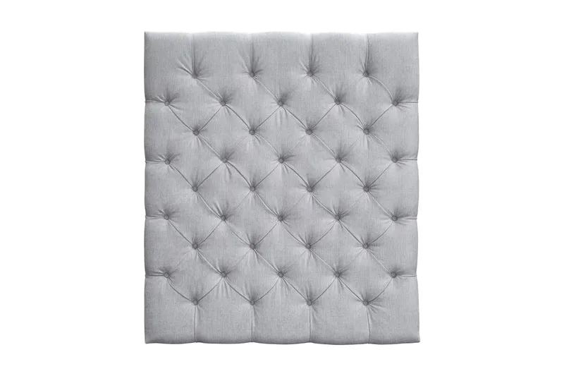 Joluma Sengegavl 105 Knapper - Lysegrå - Møbler - Senger - Sengetilbehør & sengegavl - Sengegavl