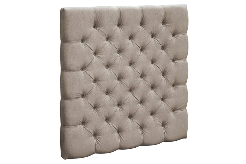 Joluma Sengegavl 120 Knapper - Beige - Møbler - Senger - Sengetilbehør & sengegavl - Sengegavl