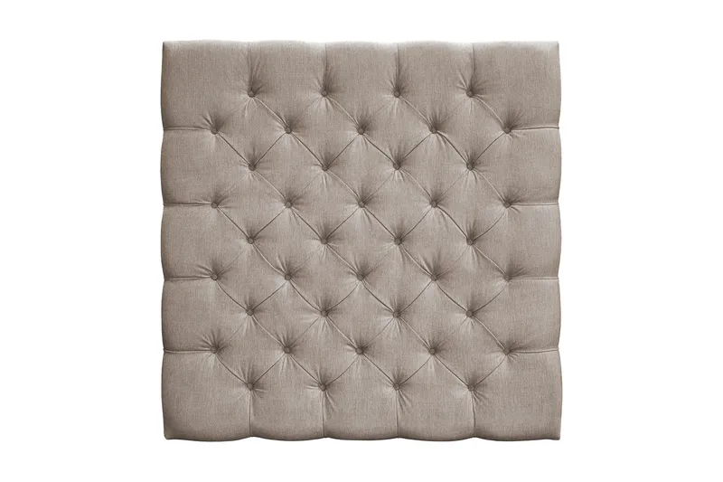 Joluma Sengegavl 120 Knapper - Beige - Møbler - Senger - Sengetilbehør & sengegavl - Sengegavl