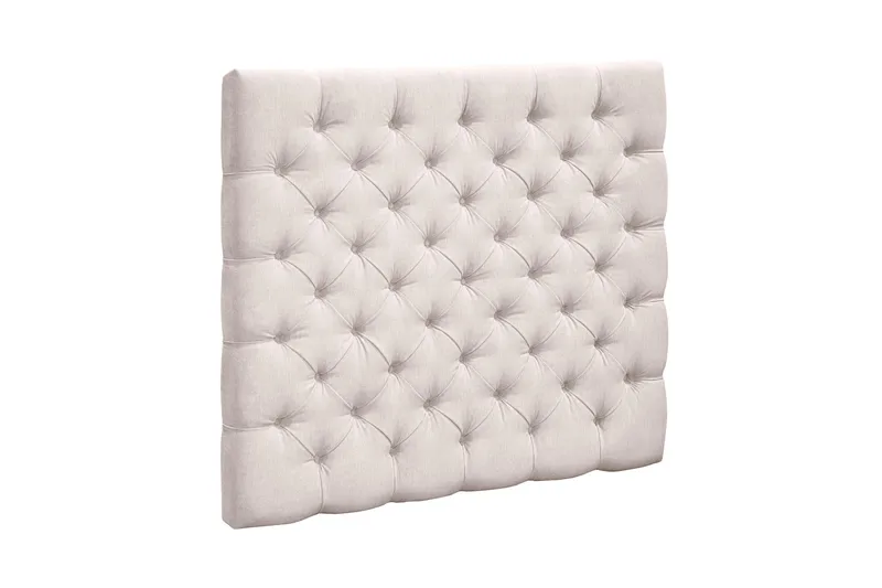 Joluma Sengegavl 140 Knapper - Lys beige - Møbler - Senger - Sengetilbehør & sengegavl - Sengegavl