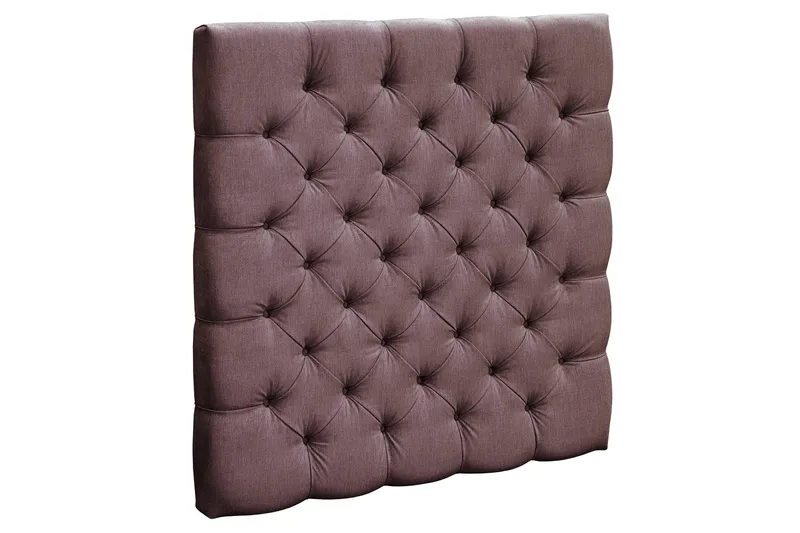 Joluma Sengegavl 140 Knapper - Mørkerosa - Møbler - Senger - Sengetilbehør & sengegavl - Sengegavl