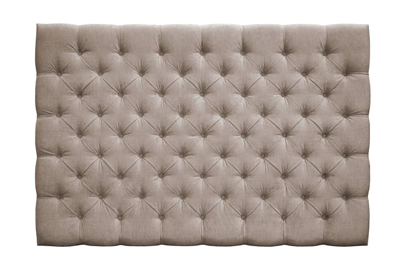 Joluma Sengegavl 160 Knapper - Beige - Møbler - Senger - Sengetilbehør & sengegavl - Sengegavl