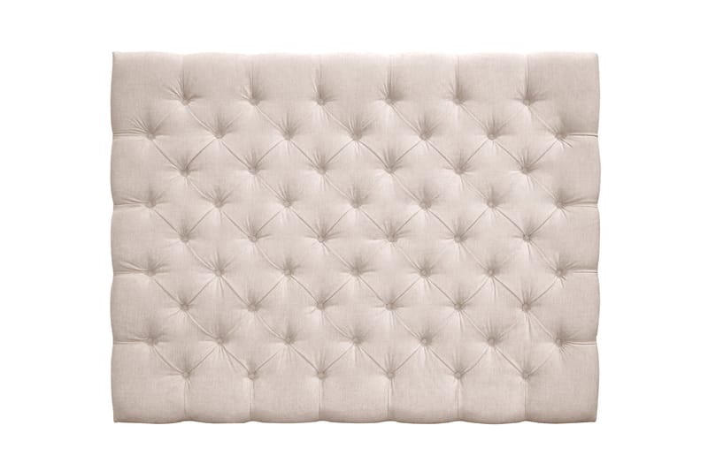Joluma Sengegavl 160 Knapper - Lys beige - Møbler - Senger - Sengetilbehør & sengegavl - Sengegavl