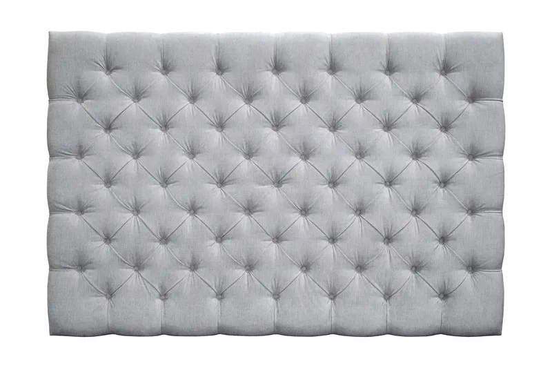 Joluma Sengegavl 180 Knapper - Lysegrå - Møbler - Senger - Sengetilbehør & sengegavl - Sengegavl