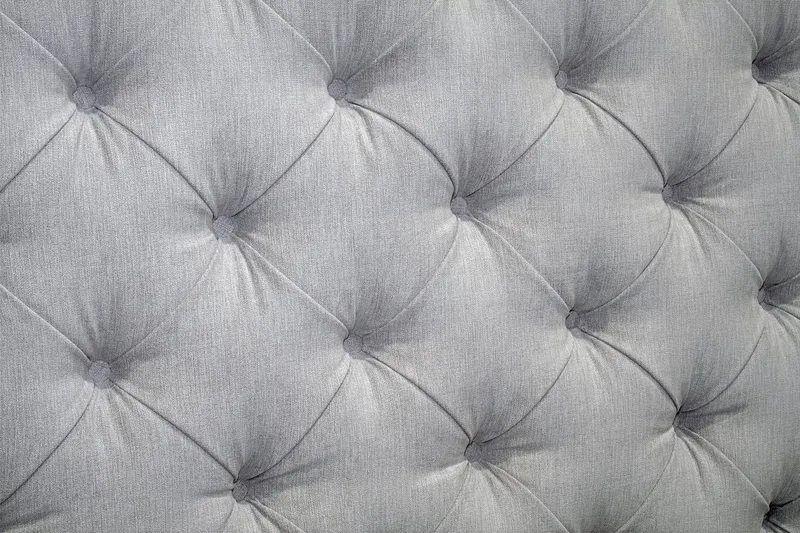 Joluma Sengegavl 180 Knapper - Lysegrå - Møbler - Senger - Sengetilbehør & sengegavl - Sengegavl