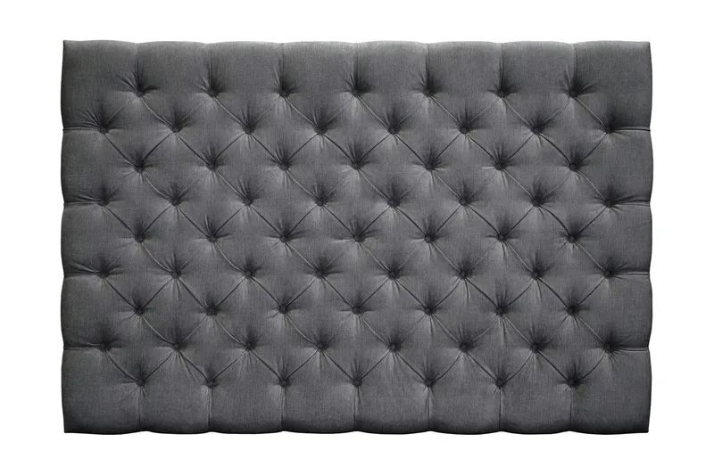 Joluma Sengegavl 180 Knapper, Mørkegrå
