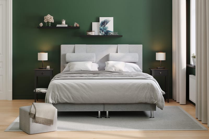 Layla Sengegavl 160 cm - Lysegrå - Møbler - Senger - Sengetilbehør & sengegavl - Sengegavl