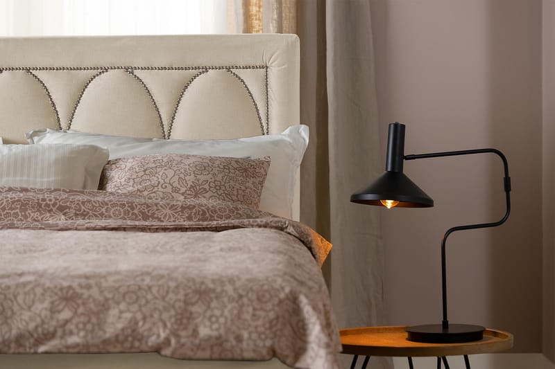 Leva Sengegavl 120cm - Beige/Fløyel - Møbler - Senger - Sengetilbehør & sengegavl - Sengegavl