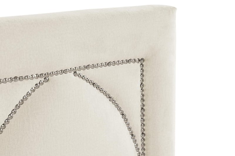 Leva Sengegavl 160cm - Beige/Fløyel - Møbler - Senger - Sengetilbehør & sengegavl - Sengegavl