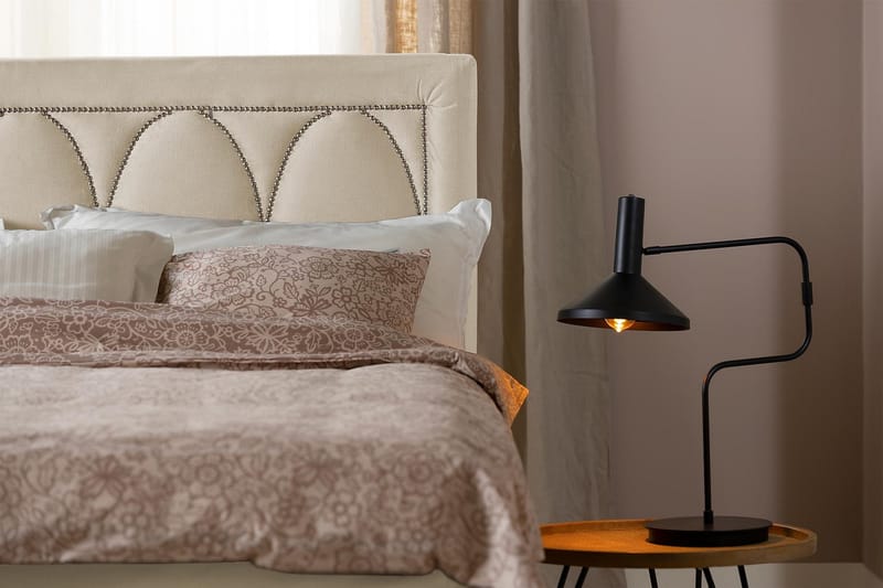 Leva Sengegavl 160cm - Beige/Fløyel - Møbler - Senger - Sengetilbehør & sengegavl - Sengegavl