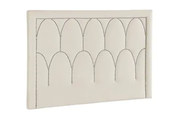 Leva Sengegavl 180cm - Beige/Fløyel - Møbler - Senger - Sengetilbehør & sengegavl - Sengegavl