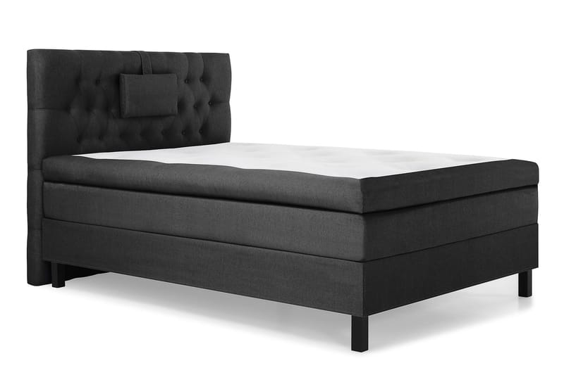 Lucky Diamant Sengegavl 120 cm - Svart/Grå - Møbler - Senger - Sengetilbehør & sengegavl - Sengegavl