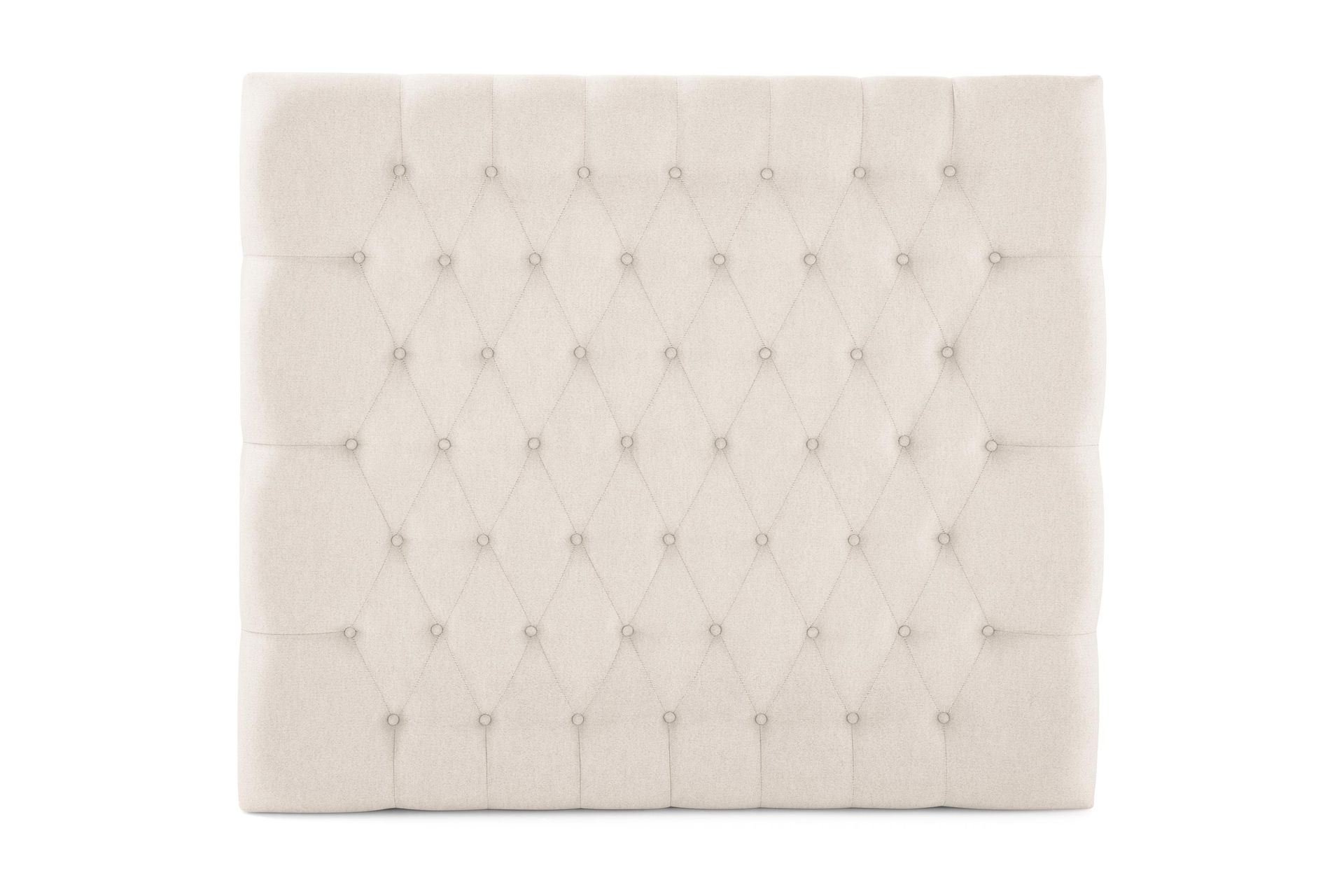 Lucky Diamant Sengegavl 140 cm - Beige - Møbler - Senger - Sengetilbehør & sengegavl - Sengegavl