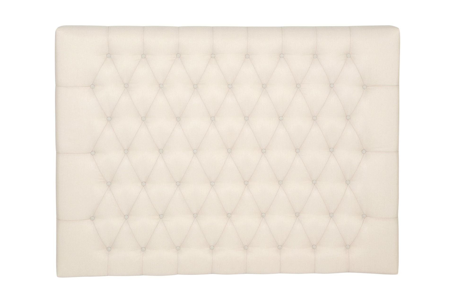 Lucky Diamant Sengegavl 160 cm - Beige - Møbler - Senger - Sengetilbehør & sengegavl - Sengegavl