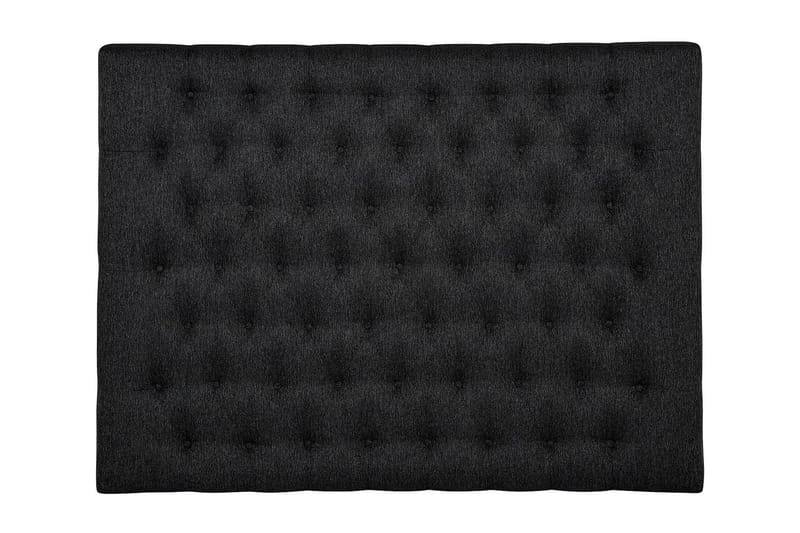 Lucky Diamant Sengegavl 160 cm - Svart/Grå - Møbler - Senger - Sengetilbehør & sengegavl - Sengegavl