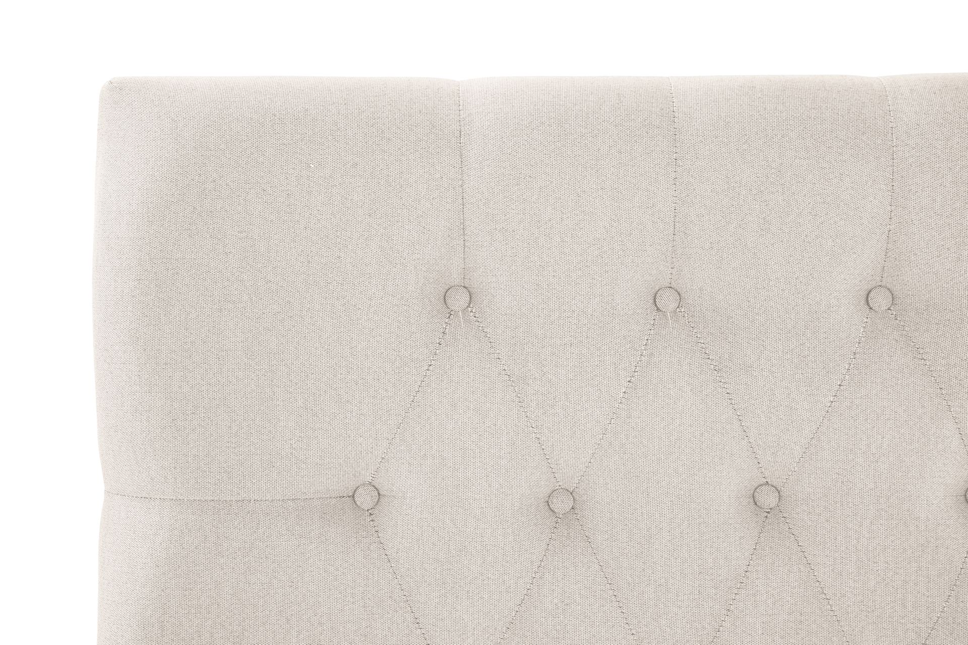 Lucky Diamant Sengegavl 180 cm - Beige - Møbler - Senger - Sengetilbehør & sengegavl - Sengegavl