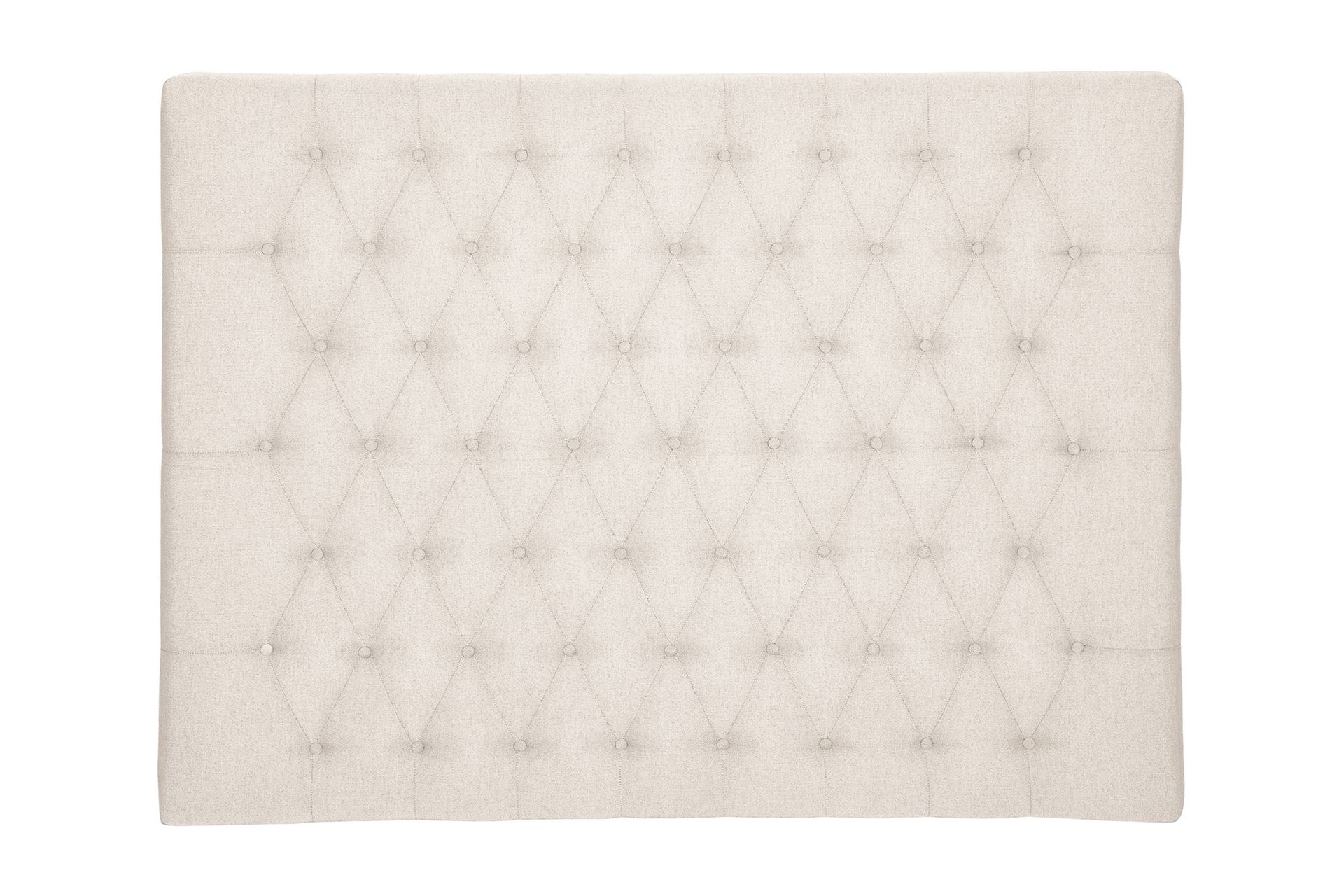 Lucky Diamant Sengegavl 180 cm - Beige - Møbler - Senger - Sengetilbehør & sengegavl - Sengegavl