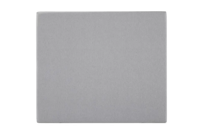 Lucky Sengegavl Glatt 140 cm, Mellangrå