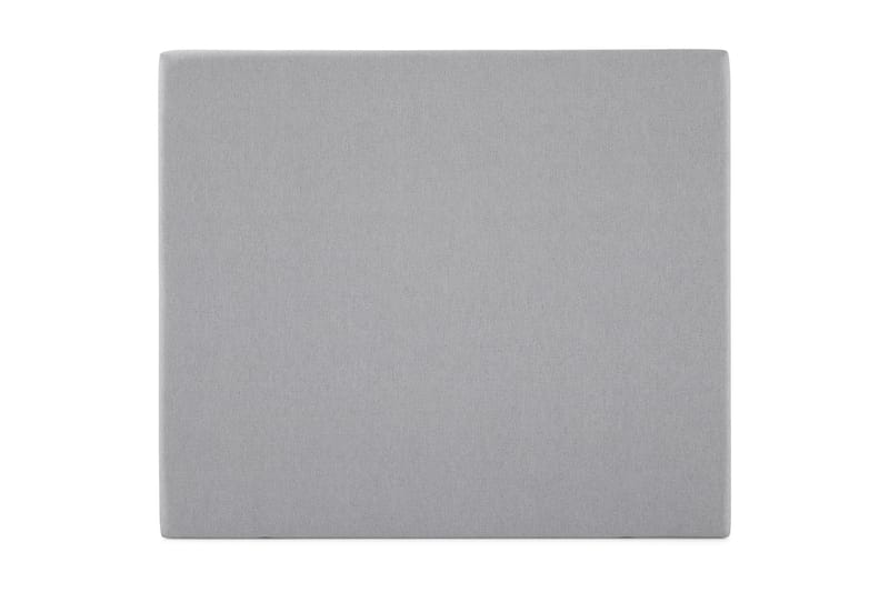 Lucky Sengegavl Glatt 140 cm, Mellangrå