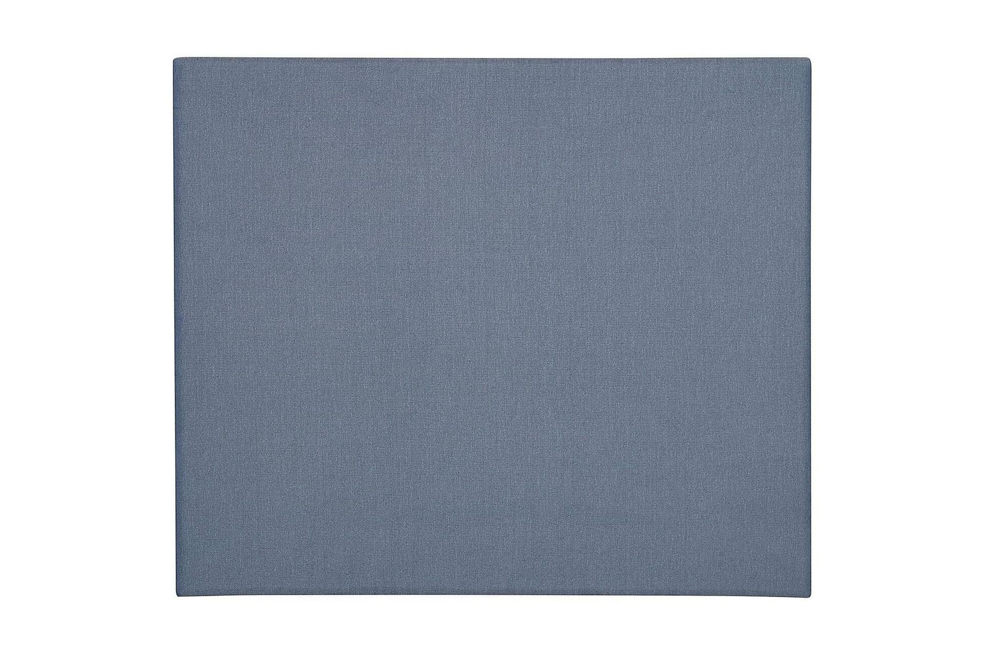 Lucky Sengegavl Glatt 150 cm - Mørkeblå