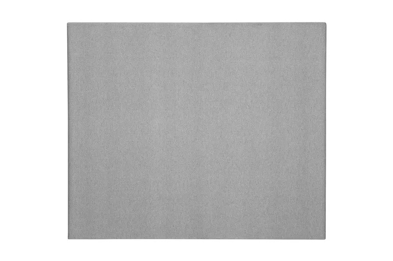 Lucky Sengegavl Glatt 150 cm, Mellangrå