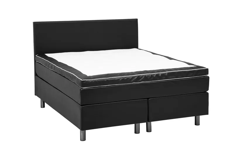 LUX Sengegavl 180 Økolær Sort - Møbler - Senger - Sengetilbehør & sengegavl - Sengegavl