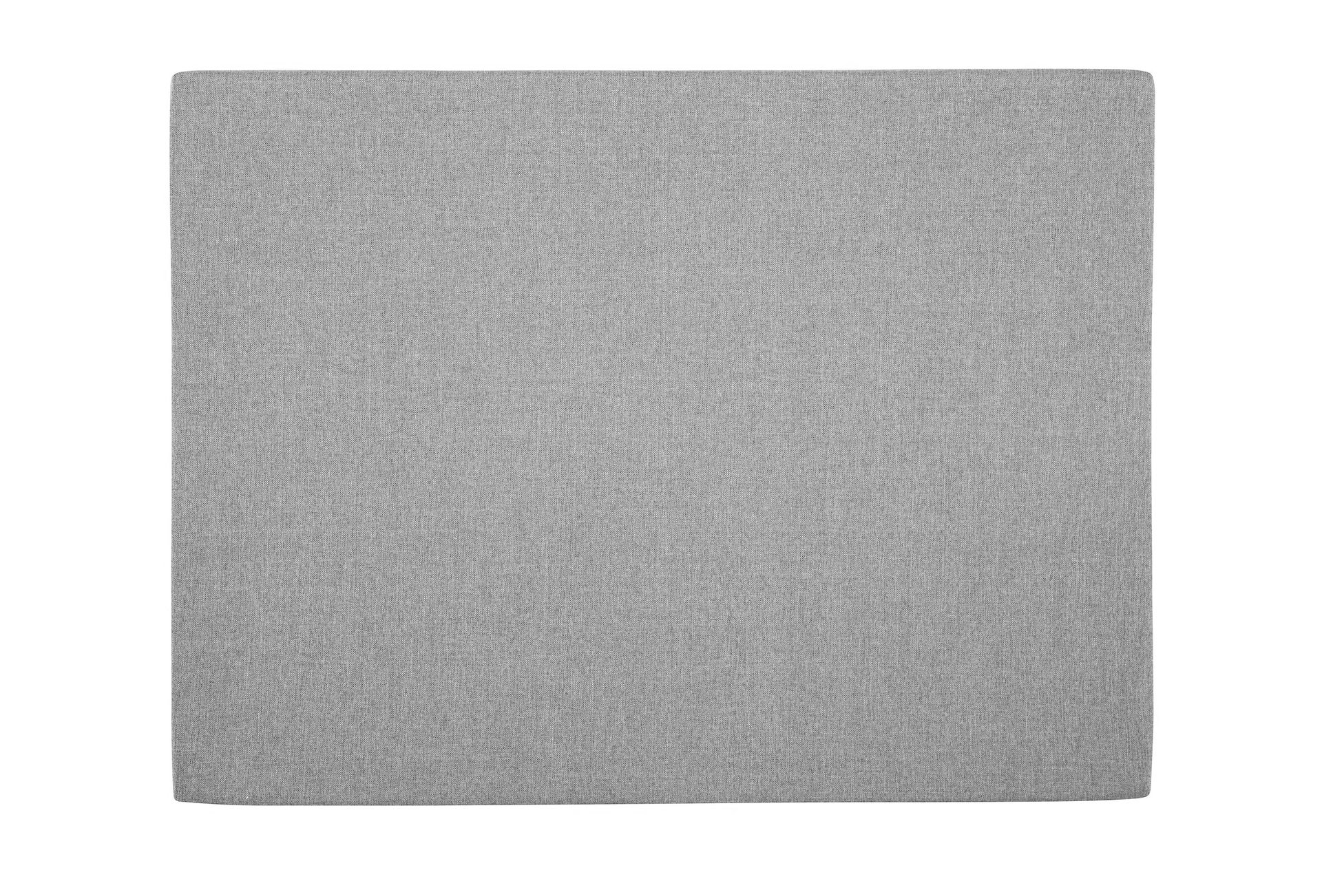 Lux Sengegavl 210 cm - Lysegrå