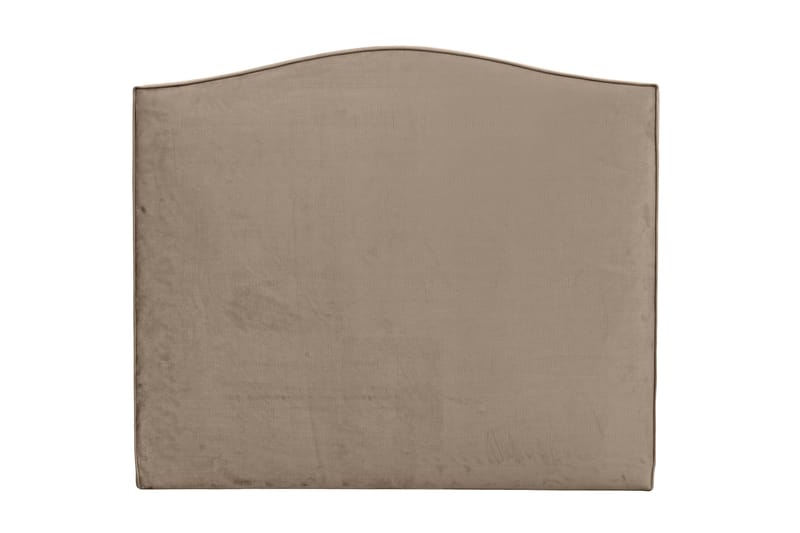 Malta Sengegavl 160 cm - Beige / Fløyel - Møbler - Senger - Sengetilbehør & sengegavl - Sengegavl