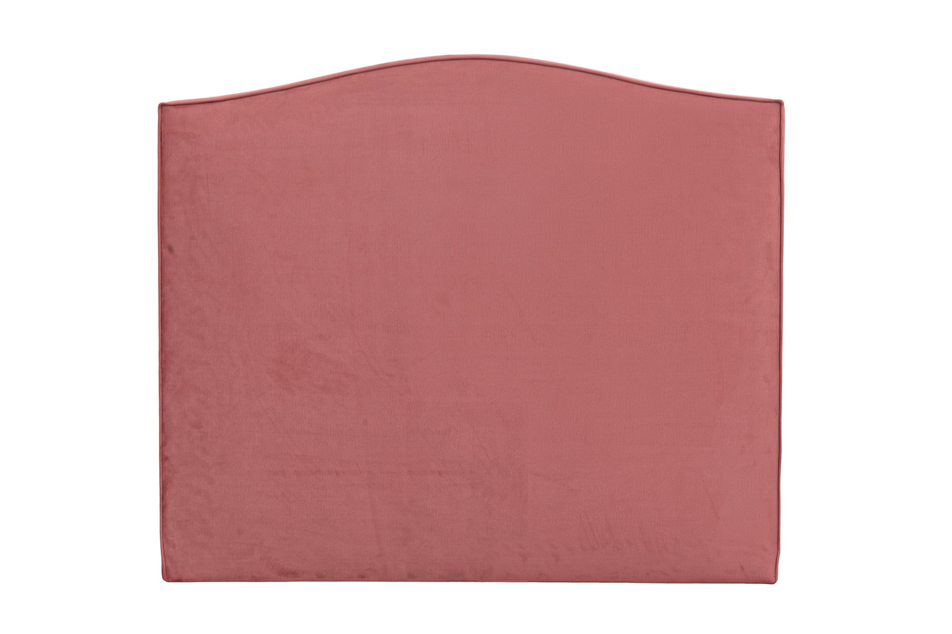 Malta Sengegavl 160 cm - Rosa / Fløyel - Møbler - Senger - Sengetilbehør & sengegavl - Sengegavl