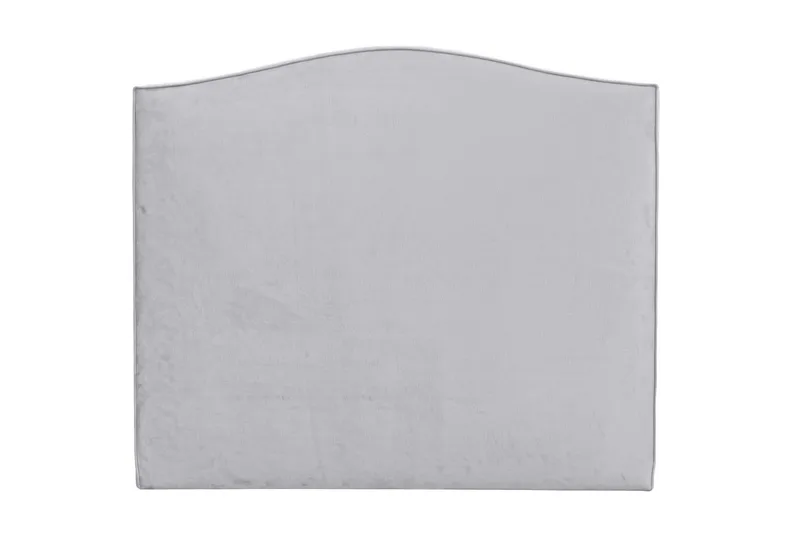 Malta Sengegavl 180 cm - Lysegrå / Fløyel - Møbler - Senger - Sengetilbehør & sengegavl - Sengegavl