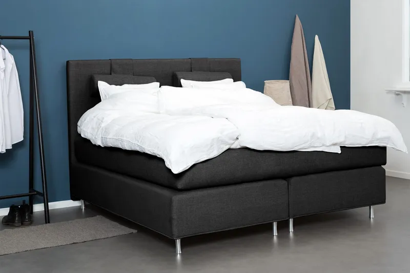 May Sengegavl 160 cm - Mørkegrå - Møbler - Senger - Sengetilbehør & sengegavl - Sengegavl