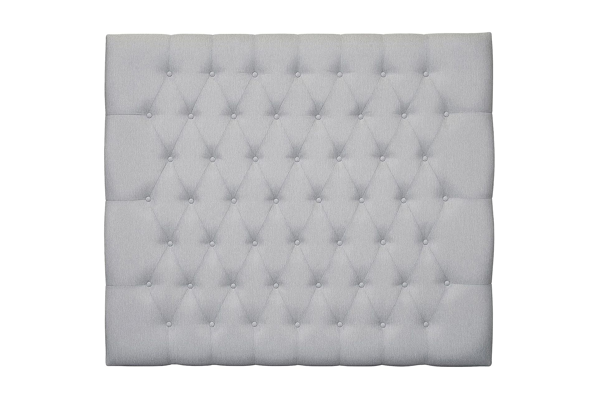 Meja Diamond Sengegavl 120x120 - Lysegrå