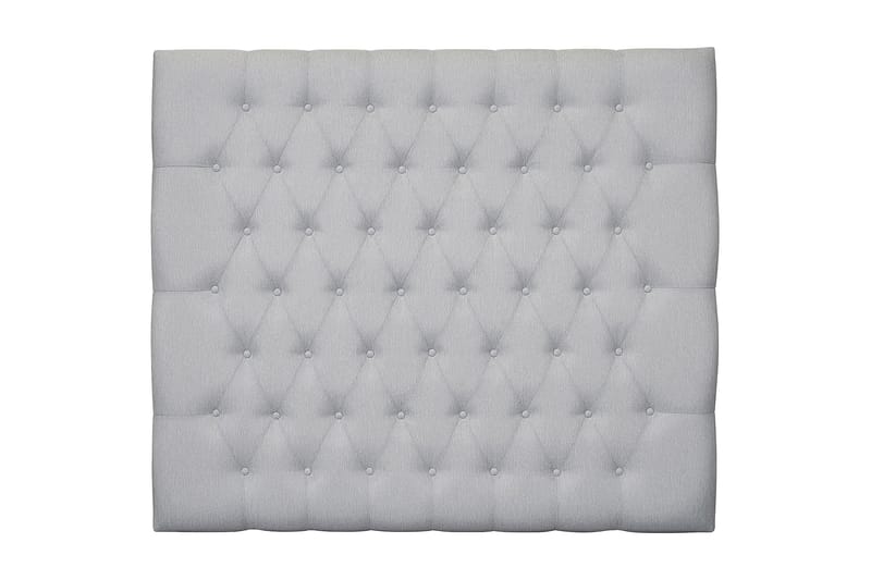 Meja Diamond Sengegavl 140x120 - Lysegrå - Møbler - Senger - Sengetilbehør & sengegavl - Sengegavl