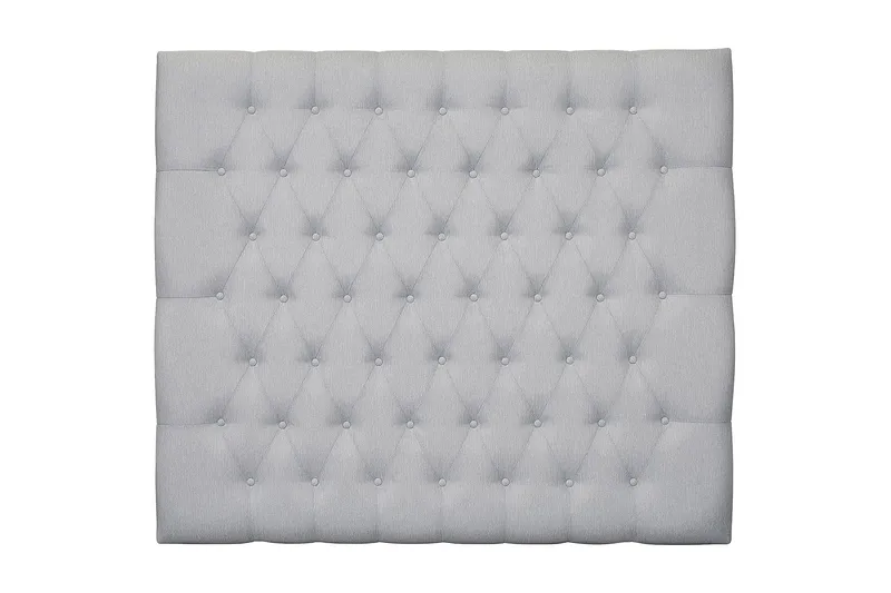 Meja Diamond Sengegavl 140x120, Lysegrå